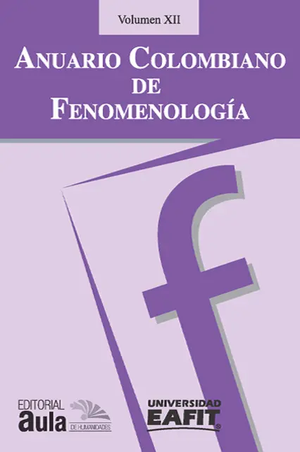 Anuario Colombiano de Fenomenología, vol. XII